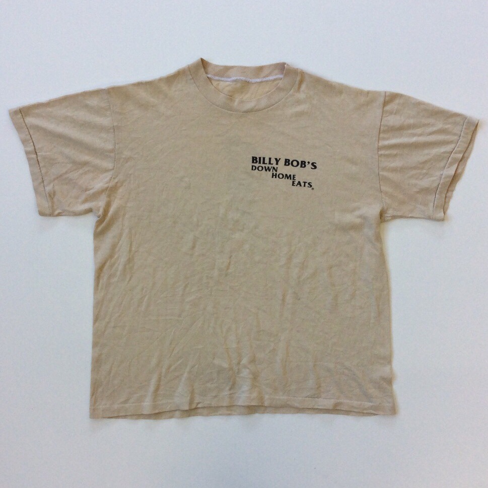 ꥫ͢ DOWN HOME EATS ȾµT  ӥơ ̵ M/١ USA ᥫ 70's - 80's 岷 쥹ȥ ߹ BILLY BOB'S