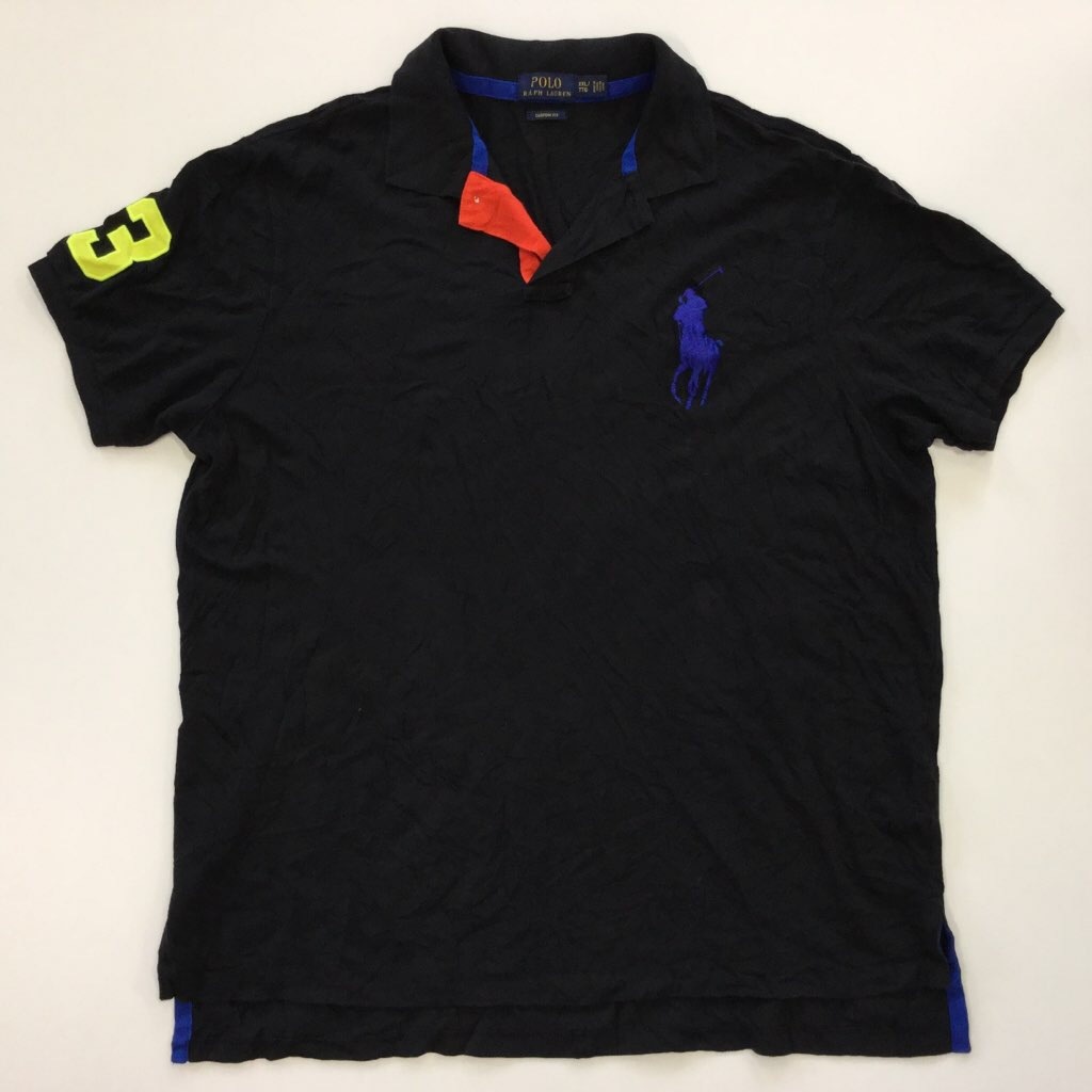 POLO by Ralph Lauren �ݥ� ���ե������ �ӥå��ݥˡ� ����ꥫľ͢�� Ⱦµ�ݥ������ XXL/�� ����̵�� USA �֥��� ����� ���ᥫ�� �礭�� �ӥå� 2XL
