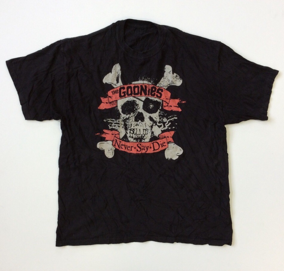 GOONIES ˡ ǲ 80's ȾµT ͥT ̵ XL/֥å ꥫľ͢ ᥫ USA ࡼӡ ʡ֥ 礭 LL O ӥå 岷