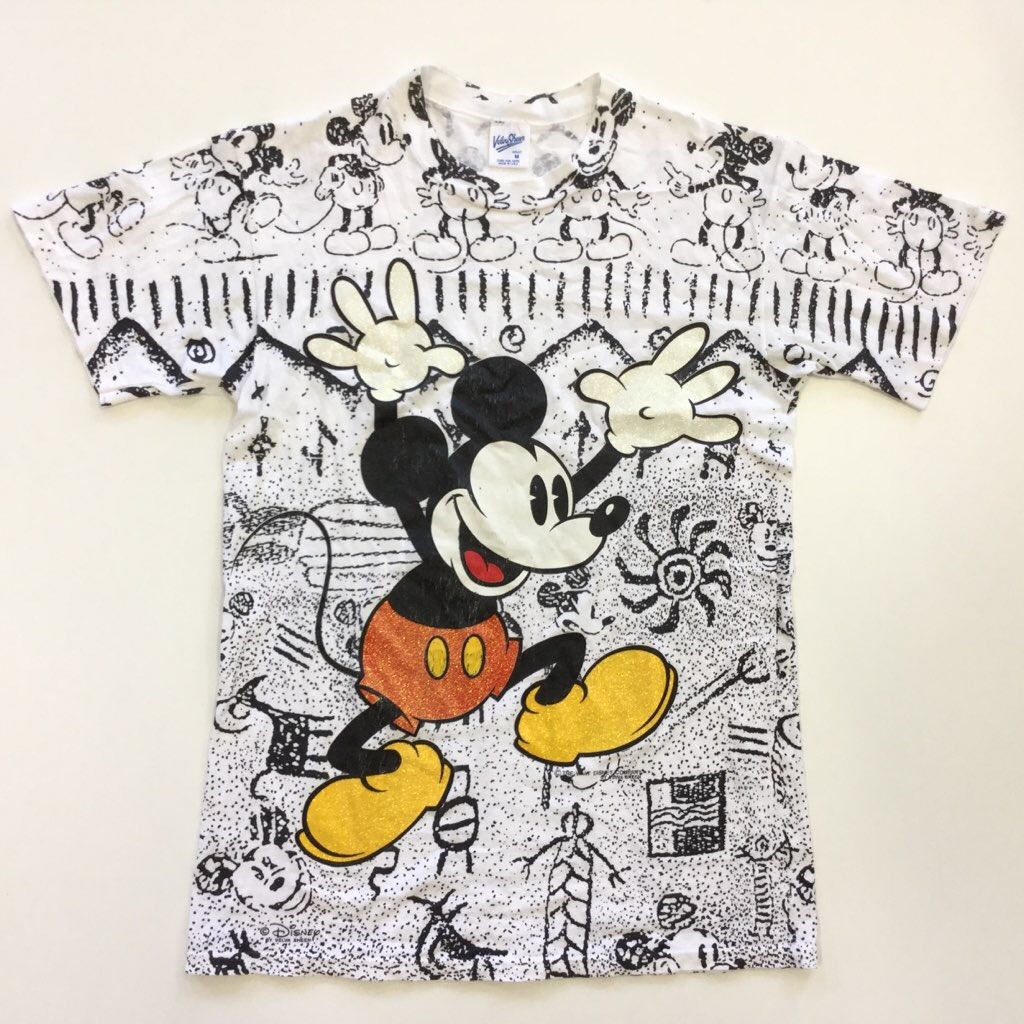 MICKEY MOUSE ߥåޥ MADE-IN-USA ȾµT ̵ M/ T ᥫ ǥˡ DISNEY