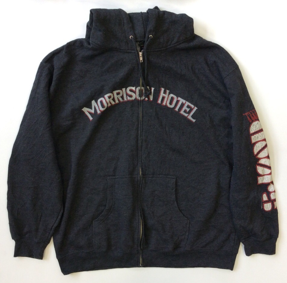 DOORS �ɥ����� MORRISON HOTEL ��꥽��ۥƥ� ���åץ��åץѡ����� ����̵�� XL/���㥳���륰�졼 ����ꥫ͢�� USA �Х�� ���å� �礭�������� LL O �ӥå������� ���ᥫ�� ���� ���岷 ����Х� �������å� �ա���