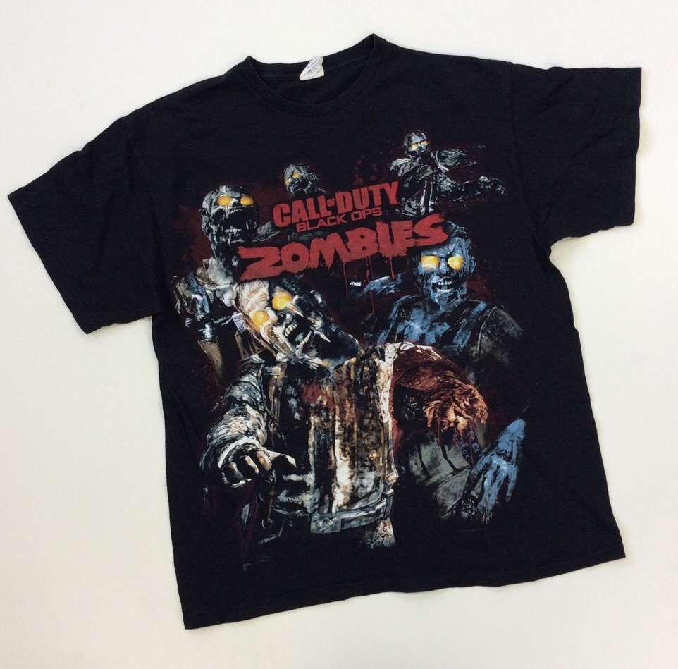 CALL OF DUTY �����륪�֥ǥ塼�ƥ��� ȾµT����� ����̵�� XL/�����֥�å� ����ꥫ͢�� USA �ӥǥ������� ���ᥫ�� ���岷 �礭�������� LL XO �ӥå�������