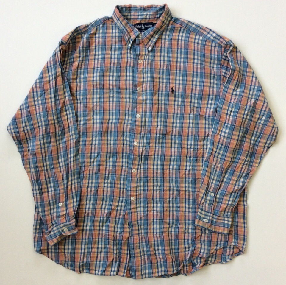 Polo by Ralph Lauren �ݥ� ���ե������ Ĺµ�ͥ륷��� �ܥ�������� ����̵�� XL/�ԥ󥯡��� ����ꥫ͢�� USA �֥��� ���ᥫ�� �ե��ͥ� ����å������ ���岷 �礭�������� �ӥå������� �����С������� LL XO