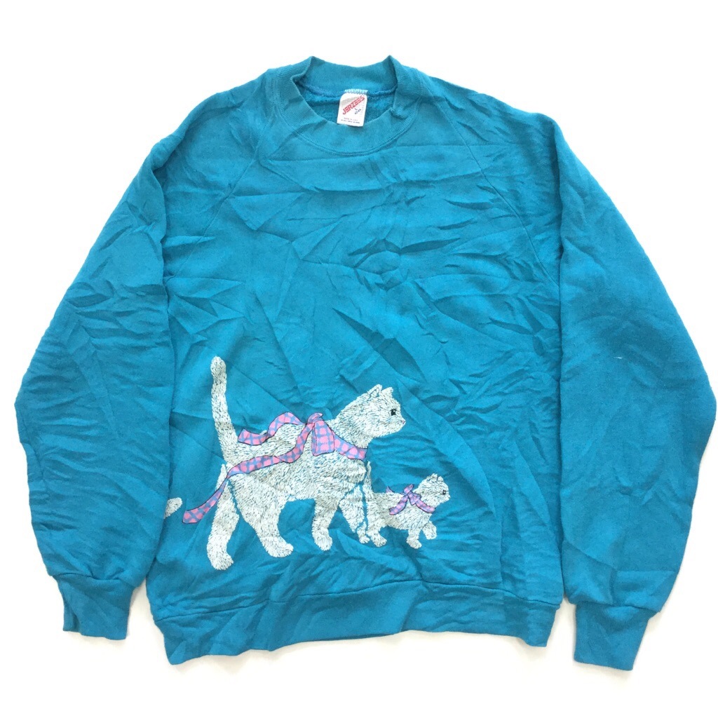 ����ꥫ���� ��ǥ����� Ĺµǭ�������å� MADE IN U.S.A L/�忧 cats ��² ��ܥ� ��ǭ ��ǭ ͢���� ����̵�� ���ᥫ��