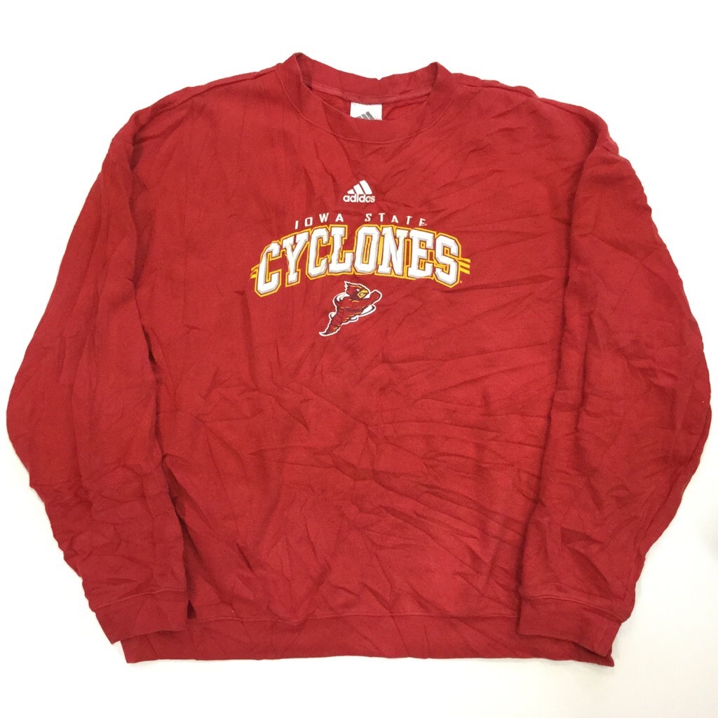 Adidas ���ǥ����� �������å� �ȥ졼�ʡ� ���꡼���ȥ饤�� ����̵�� XL/�� CYCLONES ���ݡ��� �֥��� ���ᥫ�� ���� �����å� �礭�� �ӥå� �����С� ����ꥫ͢�� USA ���岷 ����