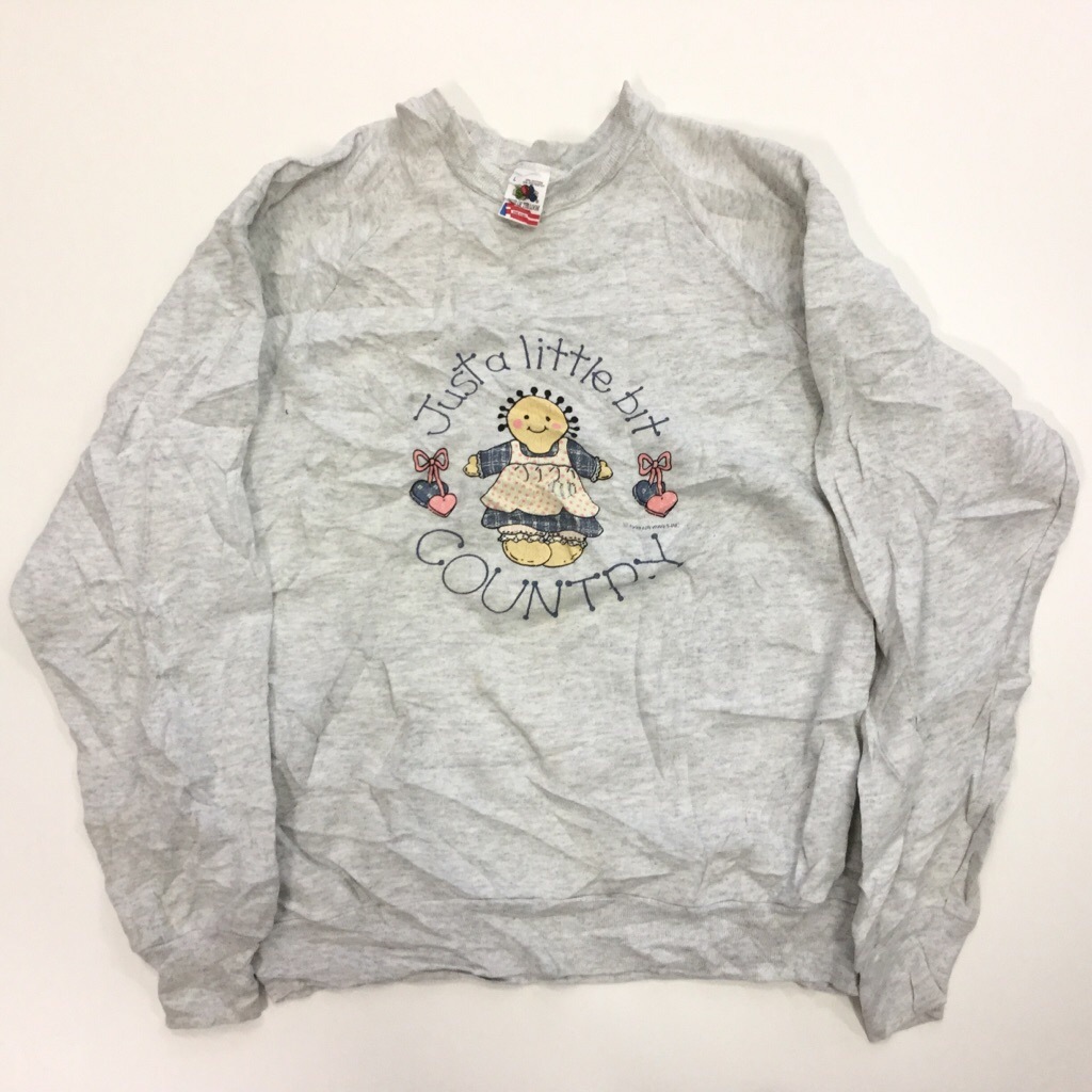 ����ꥫ���� ��ǥ����� Ĺµ�������å� MADE IN U.S.A L/���ߤꥰ�졼 ����ȥ꡼ �ͷ� ������� �ȡ��� �ɡ��� �ϡ��� FRUIT OF THE LOOM ͢���� ����̵�� ���ᥫ��