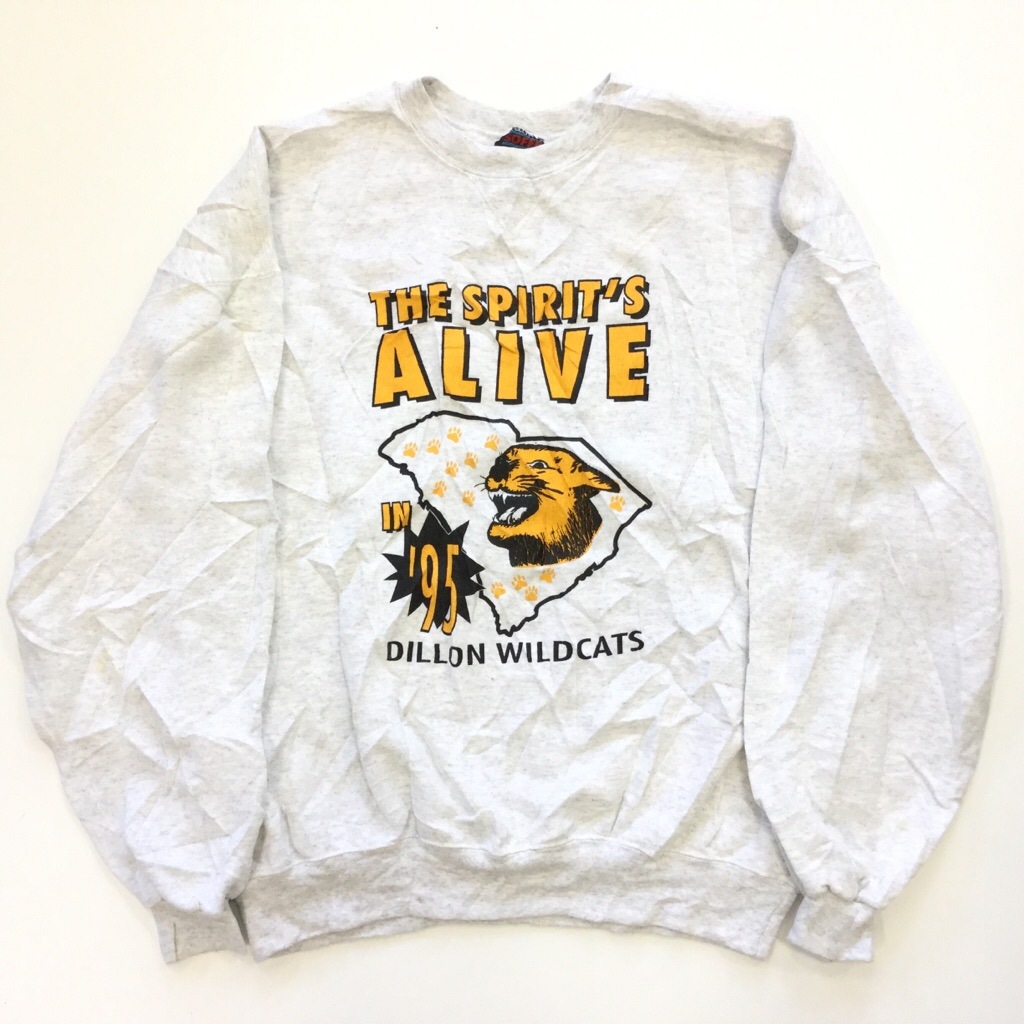 ꥫ å ȥ졼ʡ SOFFE Fleece ̵ XL/ߤꥰ졼 DILLON WILDCATS '95 ͢ ᥫ 岷  å 礭 ӥå С