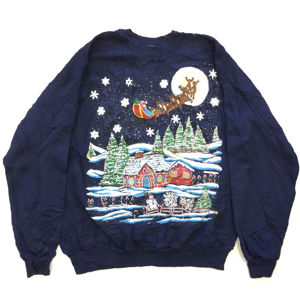 ꥫľ͢ ꥹޥ ǥ 󥿥å XL-XXL/ͥӡ ĥ꡼  ץ쥼 ȥʥ   X'mas å 岷 ̵ USA ͢