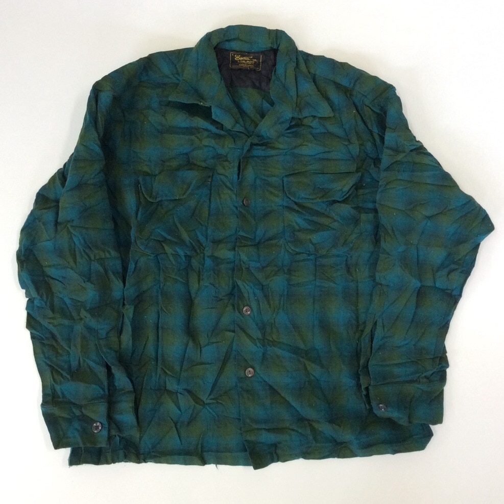 SPORTSMAN ݡĥޥ ӥơ Ĺµ륷 ̵ L/С꡼ ꥫľ͢ MADE IN USA ᥫ  ץ󥫥顼 եåդݥå ܥå 50's ͥ륷 ɡå ֥ 岷 