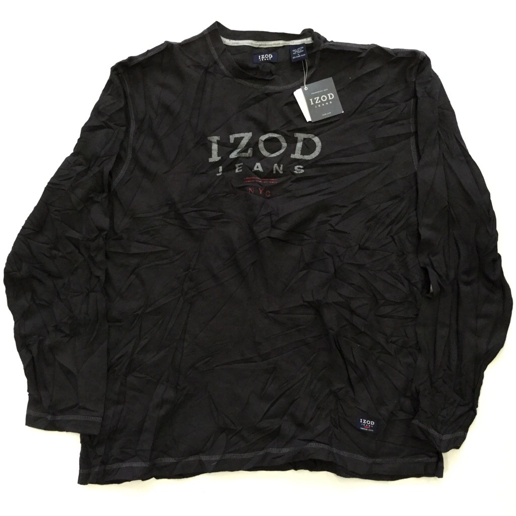 ̤���� IZOD JEANS �������å� ������ ĹµT����� ����̵�� L/�����֥�å� �ǥåɥ��ȥå� ����ꥫ͢�� USA ���ᥫ�� �֥��� ���� �����å� ����T ���岷 ����