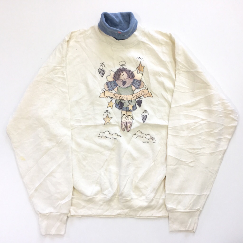 ����ꥫ���� ���󥸥��륹�����å� �ȥ졼�ʡ� ��ǥ����� XL/���꡼�� ���֥�ͥå� �����å� MADE IN U.S.A. FRUIT OF THE LOOM ���岷 ����̵�� ͢���� �礭�� �ӥå� �����С�