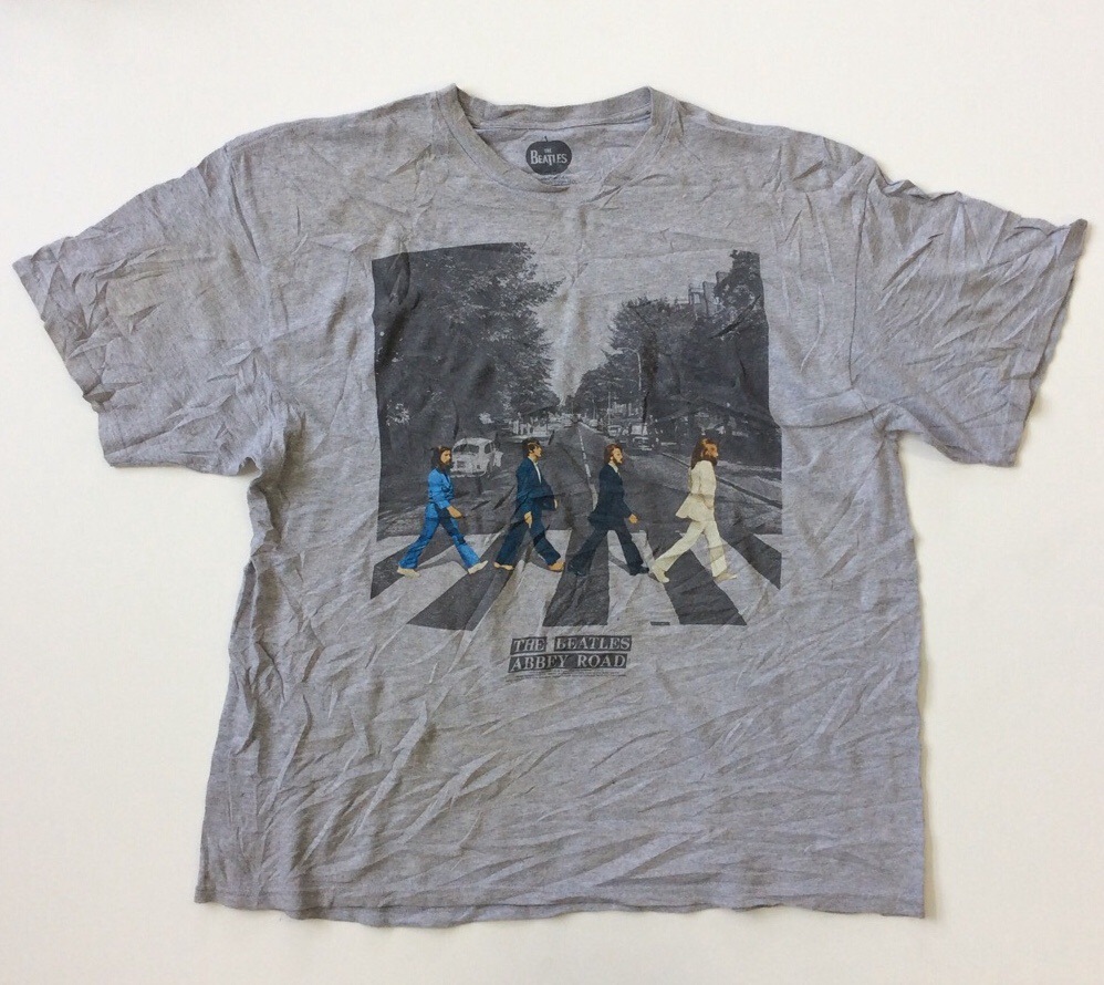 THE BEATLES �ӡ��ȥ륺 ABBEY ROAD ���ӥ������� ȾµT����� ����̵�� XXL/���졼 ����ꥫ͢�� USA ���ᥫ�� UK �����ꥹ �ѹ� �Х��T ���å�T �Х�T �礭�������� LL XO �ӥå������� �����С������� ���岷 ����