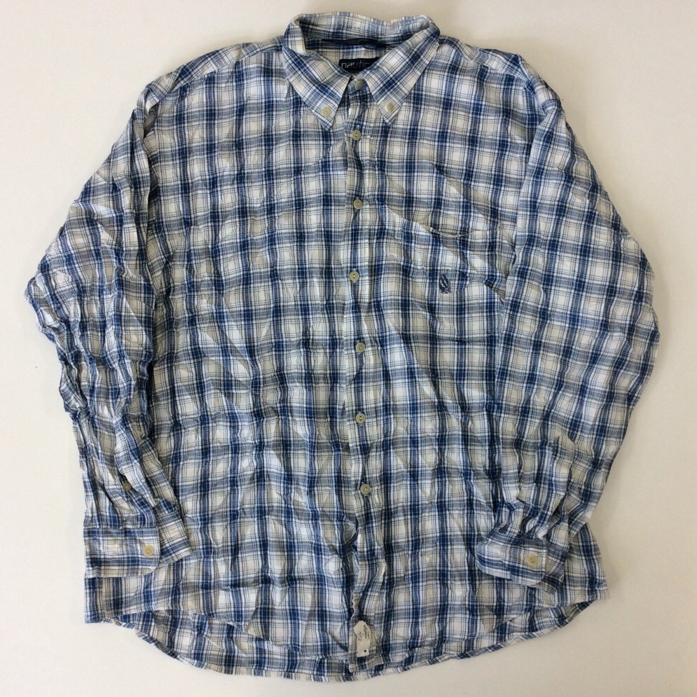 NAUTICA Ρƥ Ĺµͥ륷 ܥ ɽ  ̵ XL/ġۥ磻ȡ֥롼 ꥫ͢ USA ᥫ ֥ ǭܥܥ å 礭 LL O ӥå С 岷 