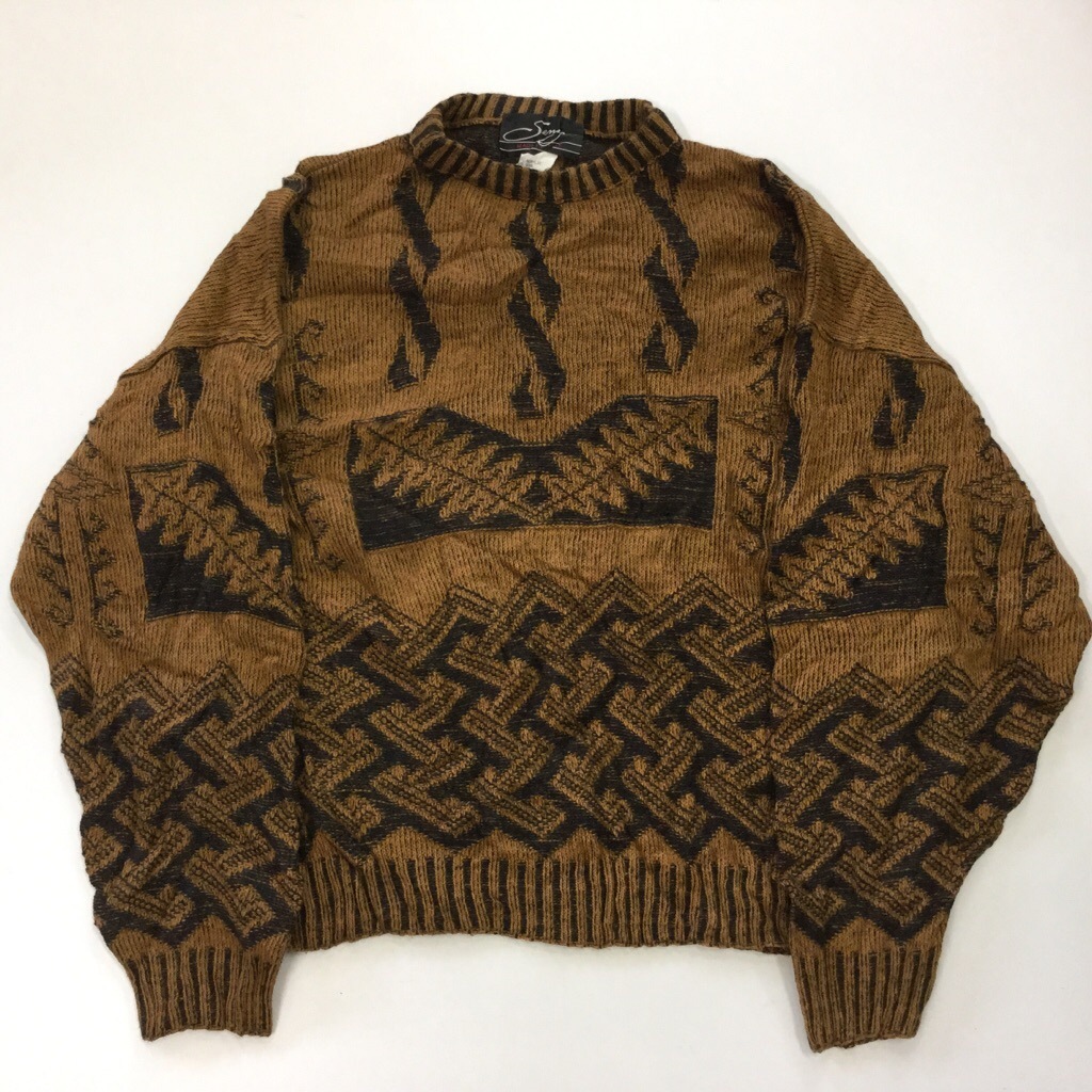 ����ꥫ͢�� ������������ �˥å� MADE IN ITALY ����̵�� XL/��x�� �� �����֥� ��ʪ ���� ���롼�ͥå� �礭�� �ӥå� �����С� USA���� ���岷 ����