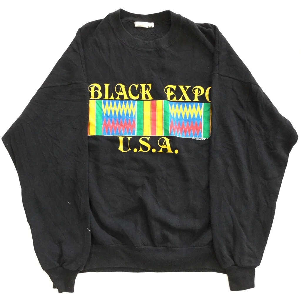 BLACK EXPO U.S.A. 1994 �������å� �ȥ졼�ʡ� ����̵�� XXL����/�����֥�å� ����ꥫ͢�� ���ᥫ�� �礭�� �ӥå� �饹�����顼 ���岷 ����