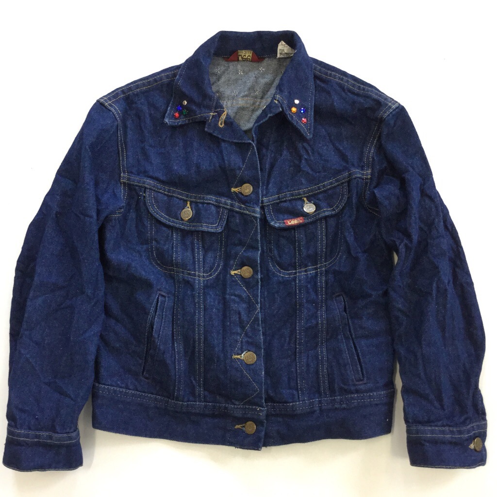 Lee for Girls �꡼ ����ꥫ���� �ǥ˥ॸ�㥱�å� ������� �����륺 12/�ǥ˥�֥롼 MADE IN USA ǻ�� 4 �ݥ��å� RIDERS ����̵�� ����� ͢����