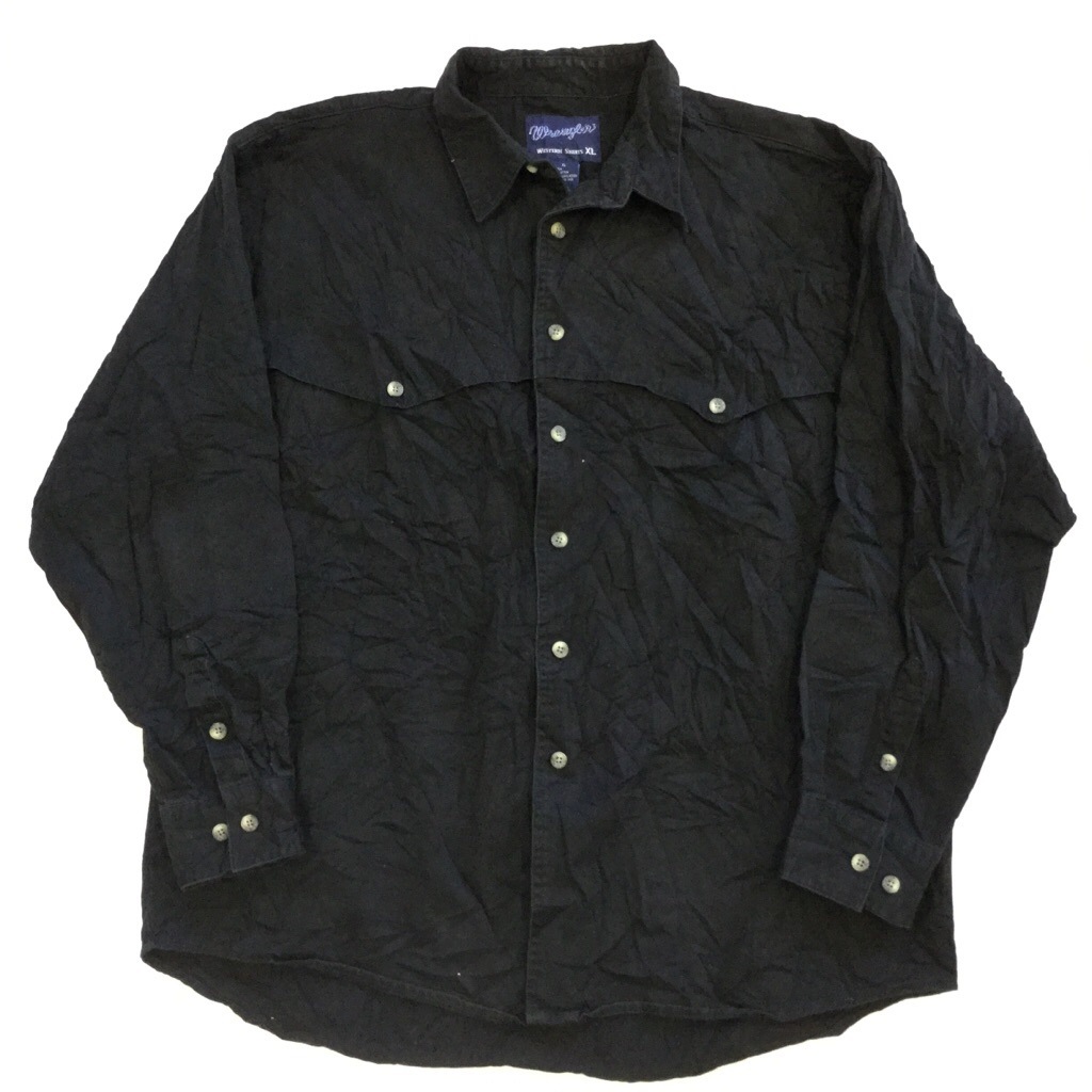 Wrangler ��󥰥顼 ����ꥫ���� Ĺµ����� ���åȥ󥷥�� ����̵�� XL/�����֥�å� USA ��� ���ᥫ�� ľ͢�� ����� ���� �礭�� �ӥå� �����С�