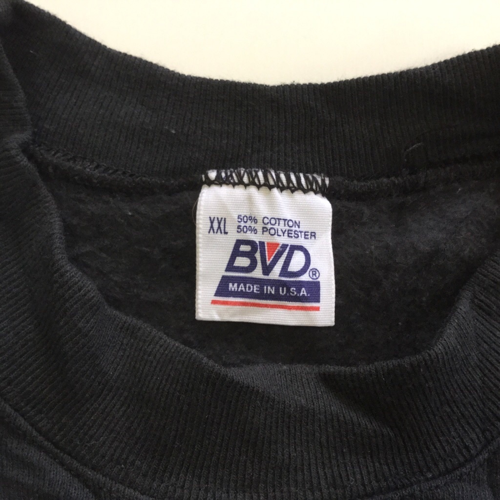 ����ꥫ���� ��ǥ����� ��ᥤ�� �������å� �ȥ졼�ʡ� ����̵�� ��� XXL/�����֥�å� BOO �֡� �����å� MADE IN U.S.A. BVD ���岷 ͢���� �礭�� �ӥå� �����С�