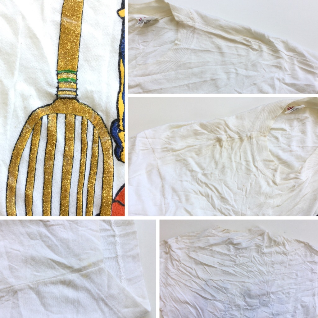 EZL ウシT アメリカ古着 半袖Tシャツ 白T 送料無料 レディース フリー 