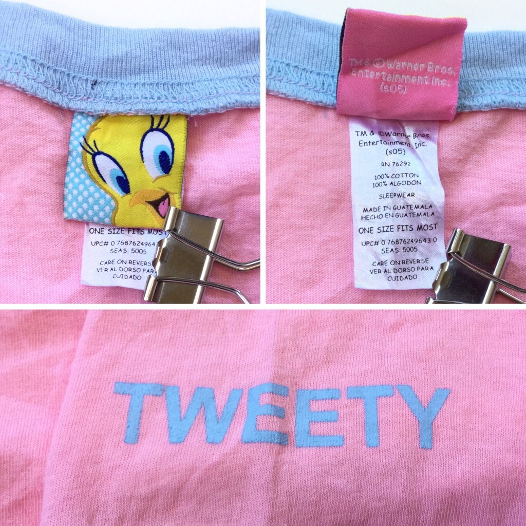 ルーニーテューンズ トゥイーティー 半袖tシャツ Tシャツワンピ 送料無料 レディース フリー ピンク スリープウエア パジャマ ビッグt Usa アメリカ直輸入 アメカジ アメコミ キャラt ひよこ 古着卸 業販 ー品切れー Spec Co Ltd ルーニーテューンズ トゥイーティー 半袖tシャツ Tシャツワンピ 送料無料 レディース フリー ピンク スリープウエア パジャマ ビッグt Usa アメリカ直輸入 アメカジ アメコミ キャラt ひよこ 古着卸 業販 ー品切れー Spec Co Ltd
