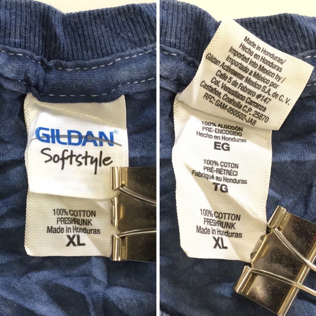 ꥫ T ȾµT ̵ ǥ XL/x  ۡ ưʪ MADE IN USA ͢ 岷  礭 ӥå С