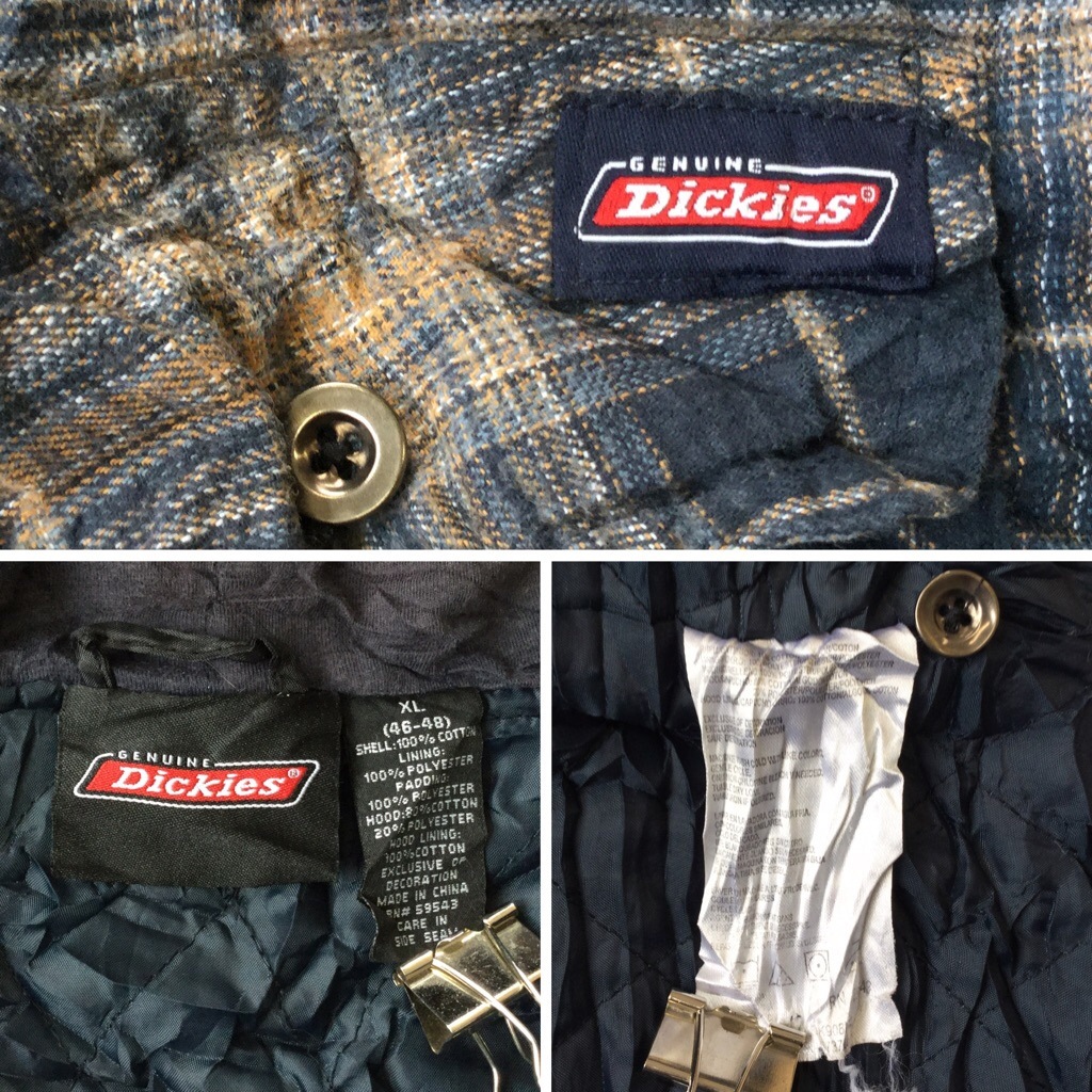 DICKIES ǥå ꥫľ͢ ĥ㥱å Ĺµͥ륷 åץåץѡ ̵  XL/ å  ƥ󥰥饤ʡ եͥ USA ᥫ ֥  岷  礭 ӥå С