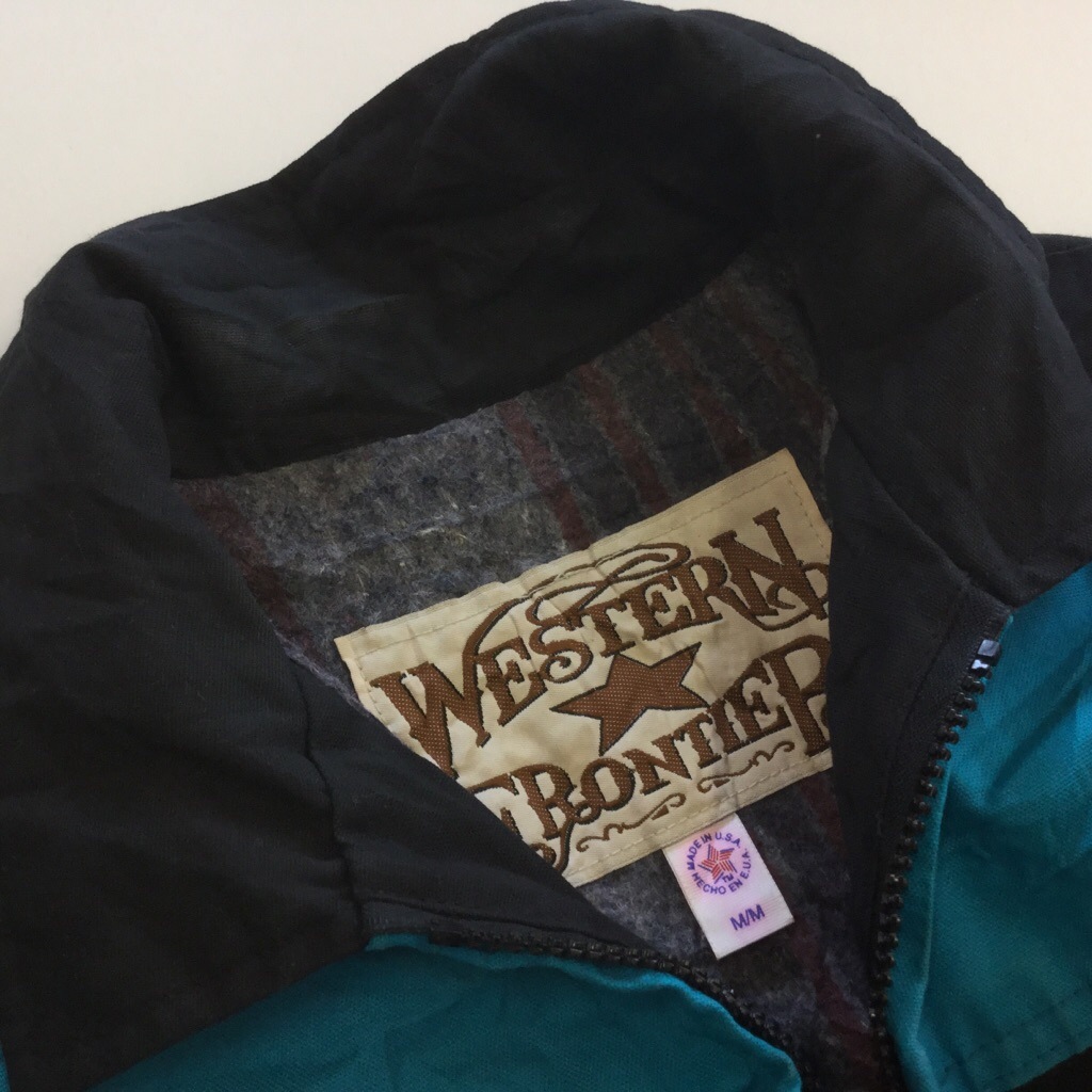 ����ꥫľ͢�� WESTERN FRONTIER ���åȥ󥸥㥱�å� ���åץ��å� �֥�󥱥åȥ饤�ʡ� ����̵�� ��� M/��x�忧 �ͥ��ƥ��� ̱¯ MADE IN USA ���ᥫ�� �����ѡ� ���岷 ����