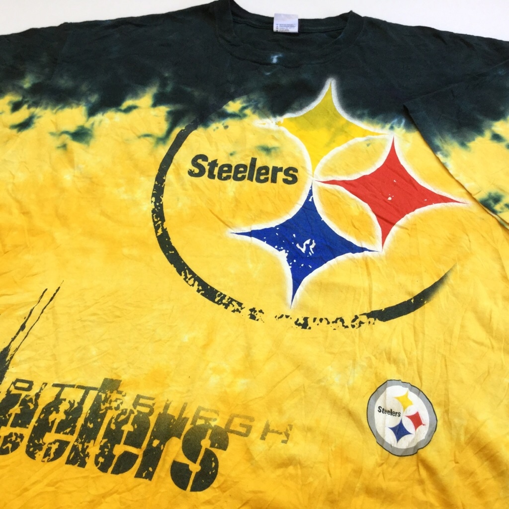 NFL Steelers ���ƥ����顼�� �ԥåĥС��� ����ե� Ⱦµ��������T����� ����̵�� ��� 2X/��������x�֥�å� ����ꥫľ͢�� USA ���ݡ��� �եåȥܡ��� ���ᥫ�� �����С� �礭�� �ӥå� ����ꥫľ͢�� ���岷 ����