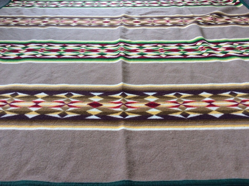 42％割引ブラウン系ランキング第1位 ペンドルトン pendleton 毛布 ブランケットオレゴン ヴィンテージ レア 布団/毛布 寝具