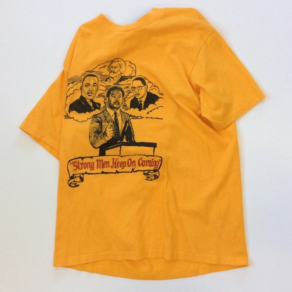 70's ӥơ Martin Luther King / Malcolm X ȾµT XL/ ꥫ͢ ޥ륳X һ 岷 ᥫ USA