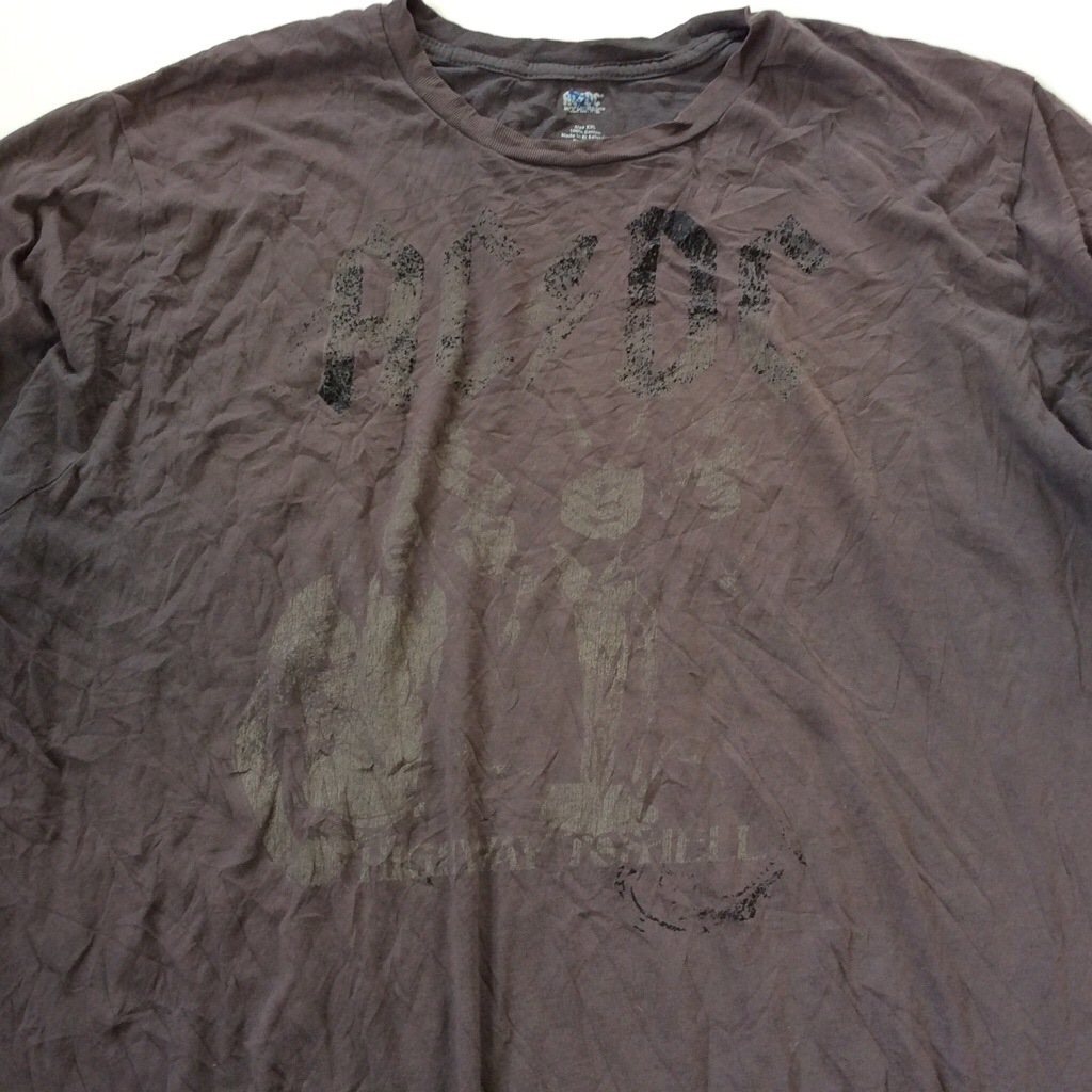 AC/DC �Х��T ����� ����ꥫ͢�� �ӥå������� XXL/���졼 ���å�T �礭�������� ����̵�� ȾµT����� XO 2XL