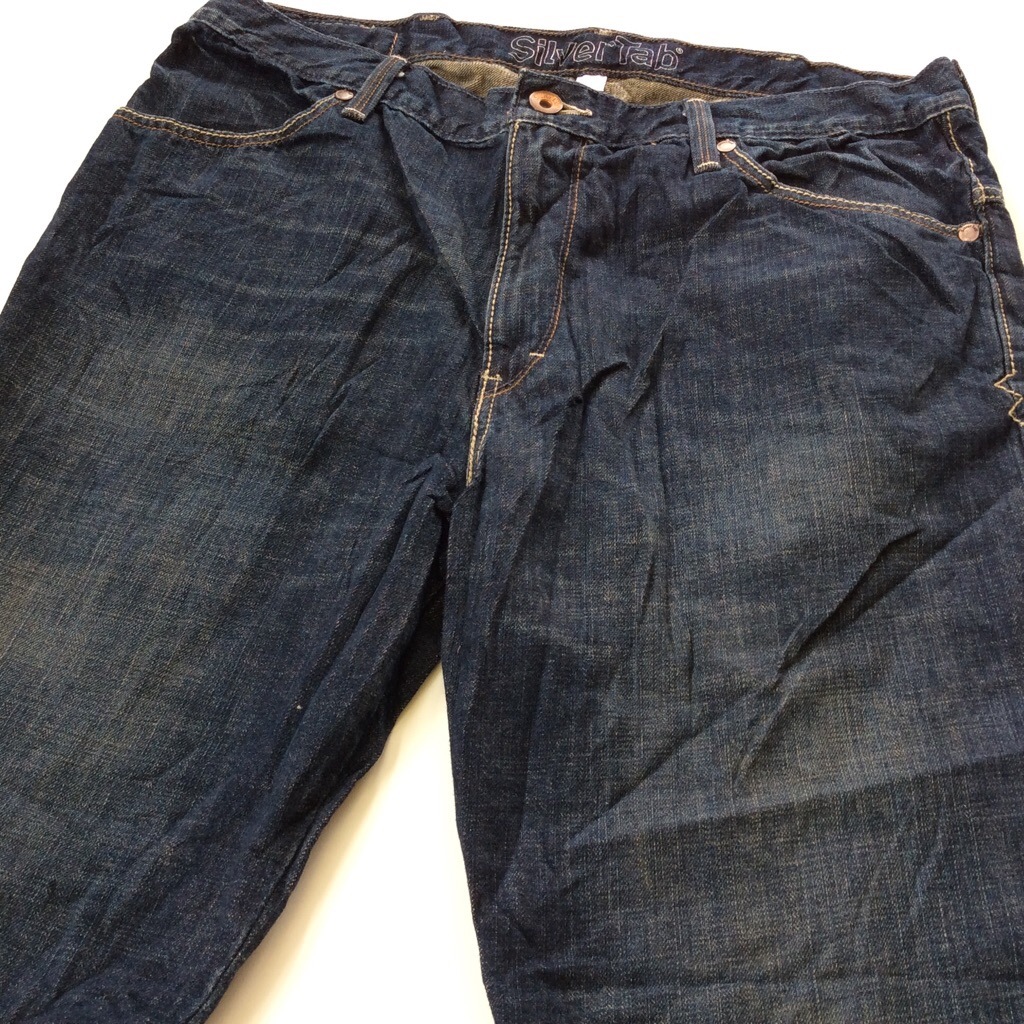 LEVI'S Silver Tab ꡼Х С ǥ˥ॷ硼 礭 XXL W38/ǻ ӥå ϡեѥ ûѥ ᥫ ̵ ǥ XO