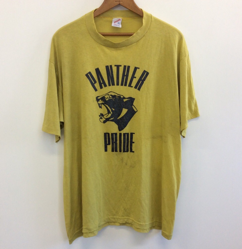 PANTHER PRIDE ����ꥫľ͢�� �ӥ�ơ��� JERZEES ȾµT����� XL/�ޥ������� �ѥ󥵡� ���㡼������ 50/50 USA�� ���ᥫ�� ���᡼�� ����̵�� 80's 90's