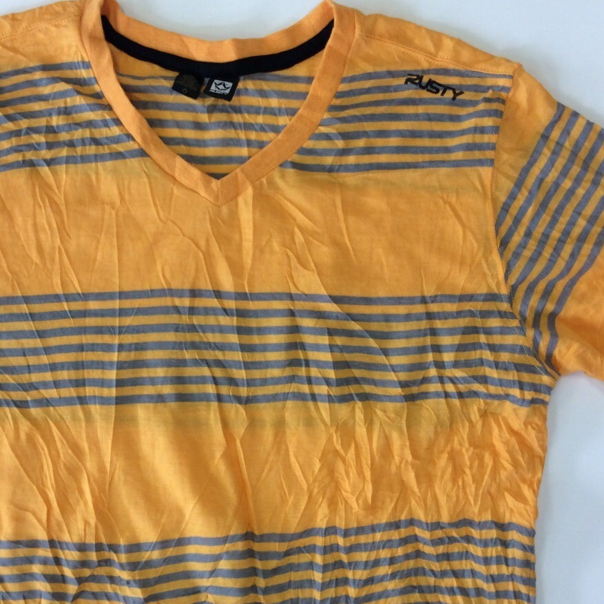 RUSTY 饹ƥ ꥫ͢ ȾµT ܡ Vͥå ̵ XL/󥸡졼  ե ֥ SURF USA 礭 ӥå LL O