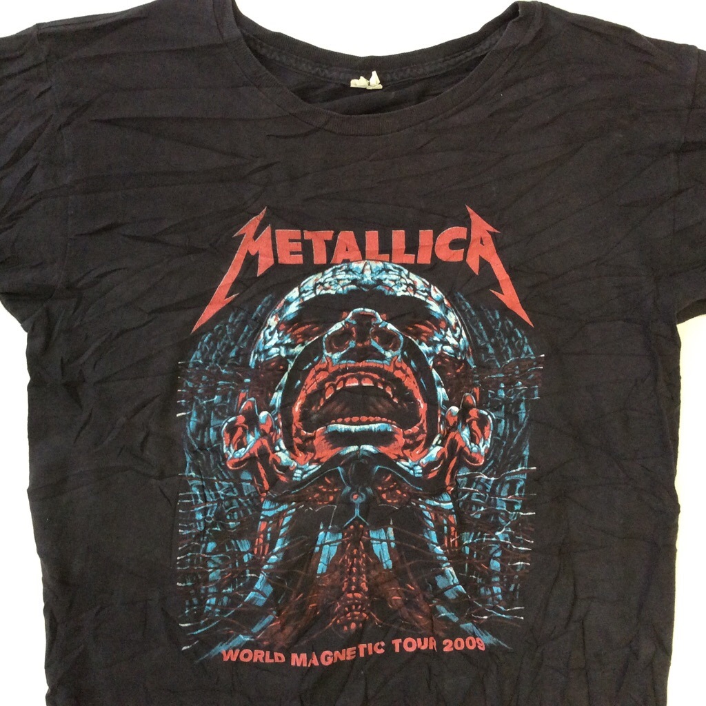 METALLICA �᥿�ꥫ WORLD MAGNETIC TOUR 2009 ���ɥޥ��ͥƥ��å��ĥ���T ȾµT����� M-L/�� ����̵�� ����ꥫ͢�� �Х��T ���å�T ��ࡦ���֡����å� lamb of god