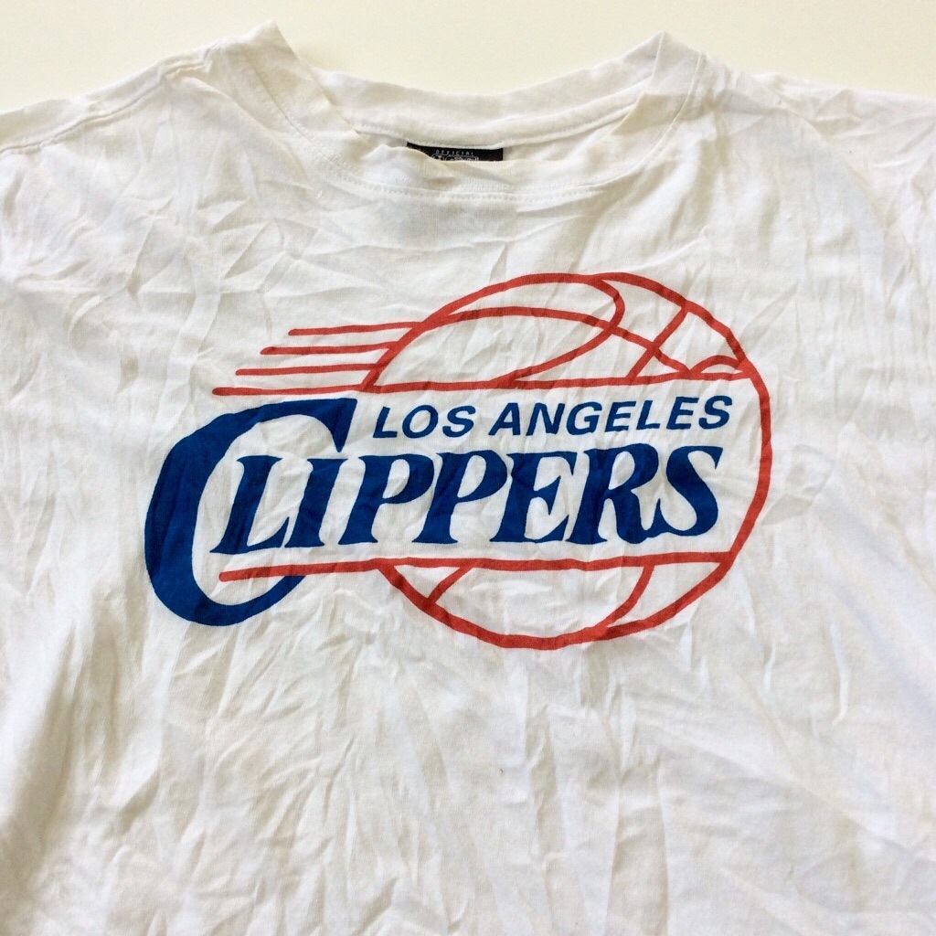 NBA LA CLIPPERS �����󥼥륹������åѡ��� ����� ȾµT����� ����ꥫ͢�� L/�� ����̵�� �Х����åȥܡ��� USA ���ݡ��� ���ᥫ�� ��T