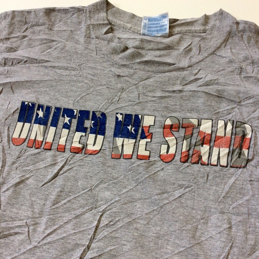 UNITED WE STAND ����ꥫ��� ȾµT����� USA͢�� M/���ߤꥰ�졼 ����̵�� �ӥ�ơ��� ����� ������ ����ꥫ��ե�å� �������������ȥ饤�ץ�