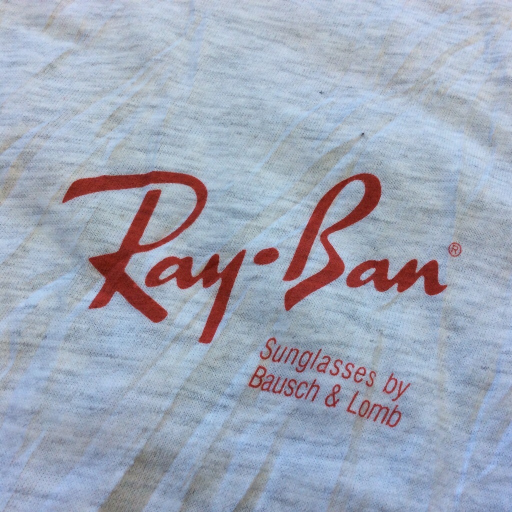 Ray-Ban �쥤�Х� ����ꥫ�� �����ԥå� ȾµT����� ����̵�� L/���ߤꥰ�졼 ����ꥫľ͢�� ���� USA �֥��� ���ᥫ�� ���� 1992 ���ݥ󥵡�T