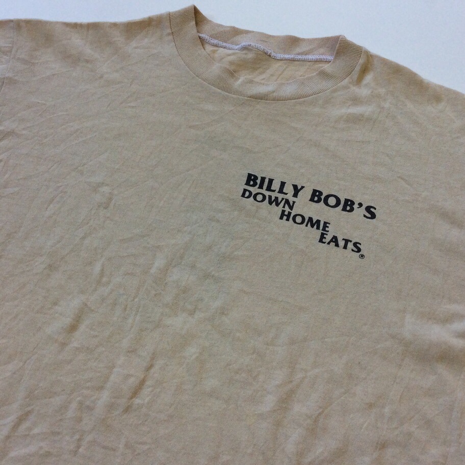 ꥫ͢ DOWN HOME EATS ȾµT  ӥơ ̵ M/١ USA ᥫ 70's - 80's 岷 쥹ȥ ߹ BILLY BOB'S