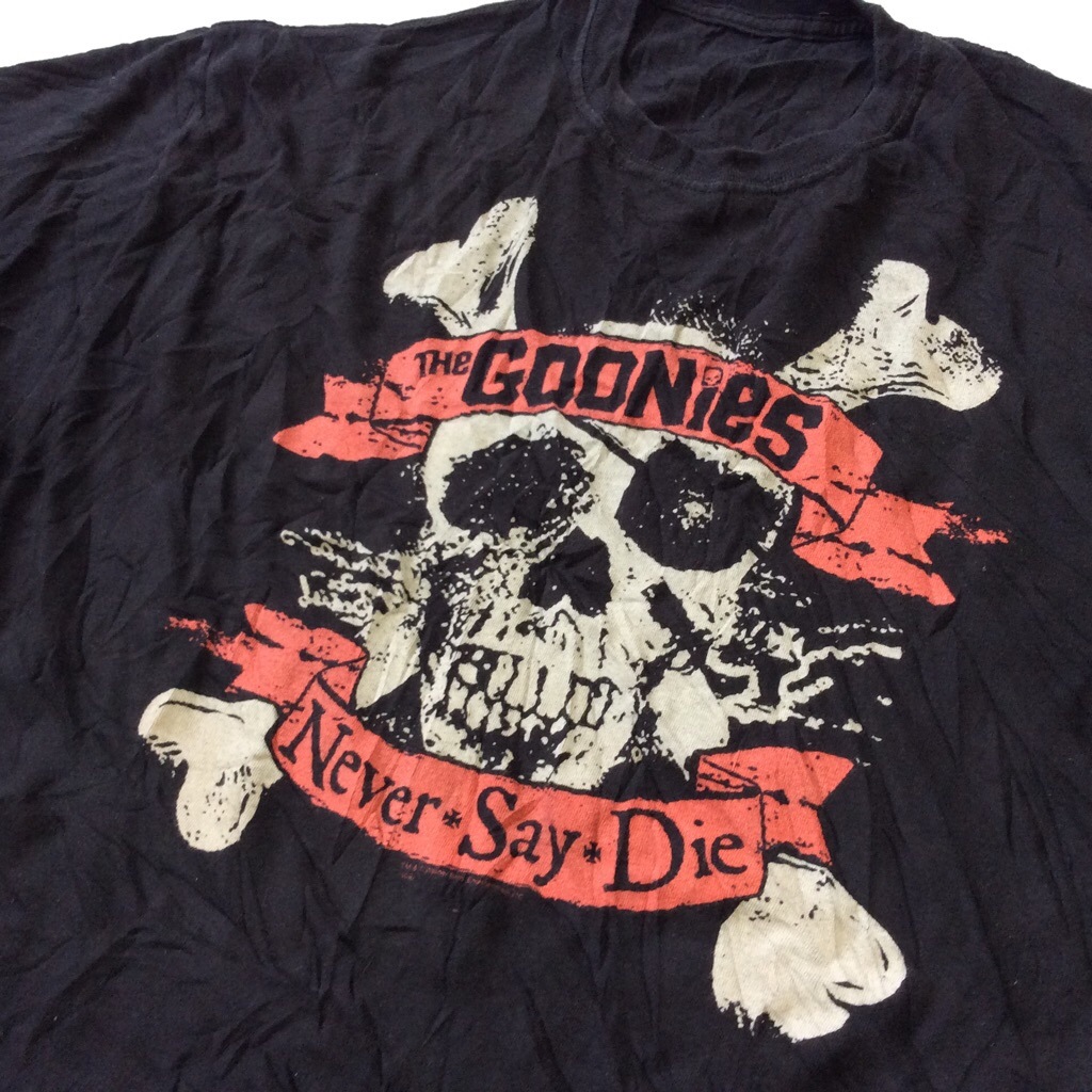 GOONIES ˡ ǲ 80's ȾµT ͥT ̵ XL/֥å ꥫľ͢ ᥫ USA ࡼӡ ʡ֥ 礭 LL O ӥå 岷