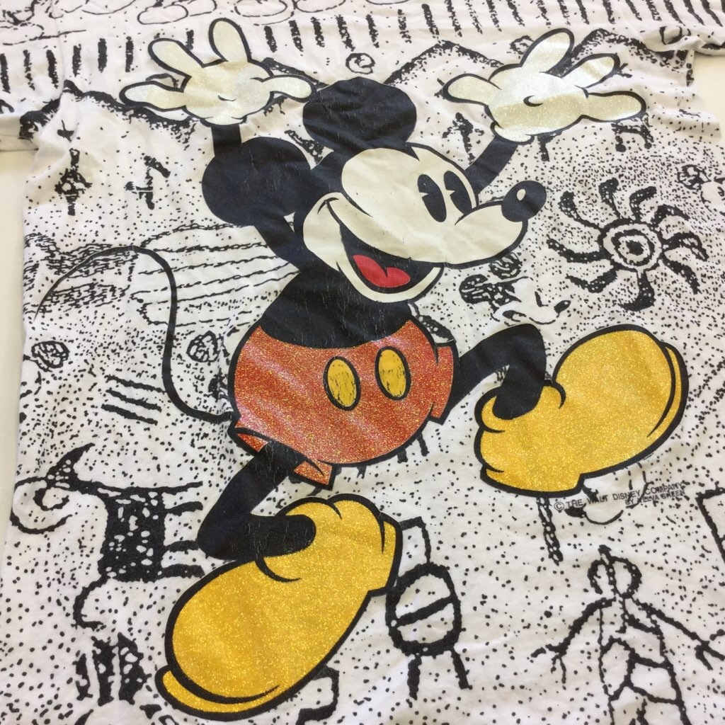 MICKEY MOUSE ߥåޥ MADE-IN-USA ȾµT ̵ M/ T ᥫ ǥˡ DISNEY