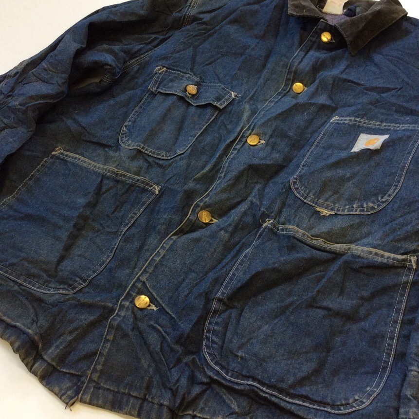 CARHARTT ϡ ӥơ ǥ˥५С 쥤ޥ󥸥㥱å 쥤ɥ㥱å ̵ 44 L-XL/ǥ ꥫ͢ USA ᥫ ֥  岷 饤ʡդ