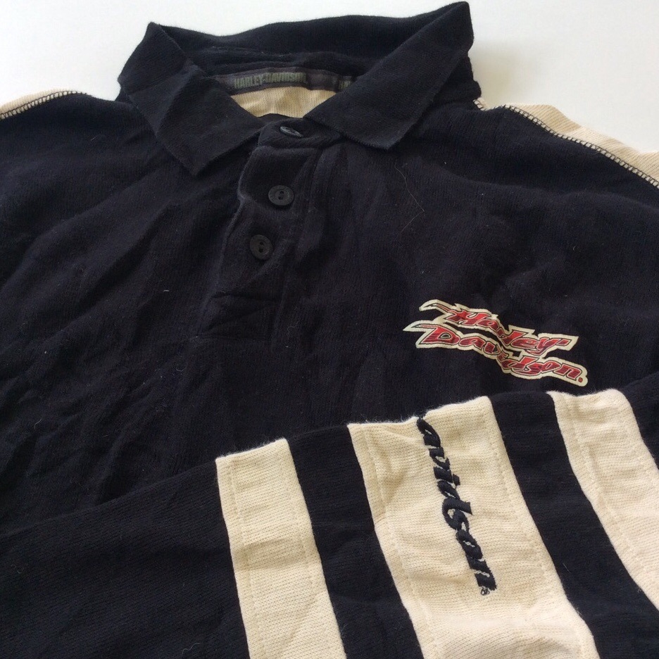 HARLEY DAVIDSON ϡ졼ӥåɥ Ĺµ饬 Ĺµݥ ̵ L/֥å ꥫ͢ USA Х ⡼ ᥫ ⡼ݡ ֥ HD  ܥ 岷  ĹµT T