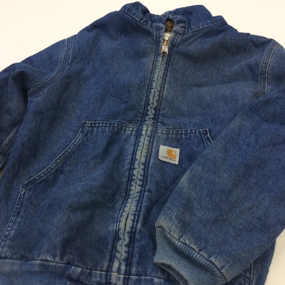 CARHARTT �����ϡ��� ��ǥ����������å����Ҷ��� �ǥ˥ॸ�㥱�å� ������㥱�å� ����̵�� M/����ǥ����֥롼 ����ꥫ͢�� USA ���ᥫ�� �ӥ�ơ��� ���åѡ����㥱�å� �֥��� Ϸ�� ���岷 �饤�ʡ��դ�