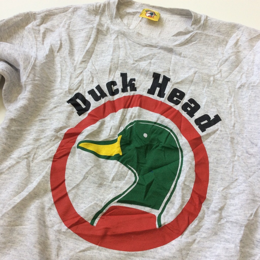 DUCK HEAD ���å��إå� �ӥå����� �������å� �ȥ졼�ʡ� ����̵�� L-XL/���졼 ����ꥫ͢�� USA �֥��� �����ȥɥ� ���ᥫ�� �����å� ���岷 Ϸ�� ���ߤ� ����
