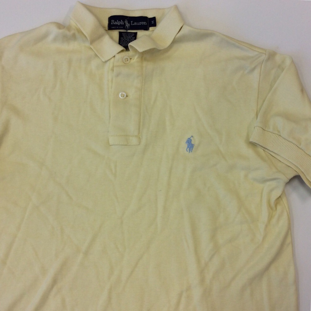 Polo by Ralph Lauren �ݥ� ���ե������ Ⱦµ�ݥ������ ���ݥ���� ����̵�� M/���꡼��� ����ꥫ͢�� MADE IN USA ���ᥫ�� �֥��� �ݥˡ��ɽ� ̵�� ���岷 ����