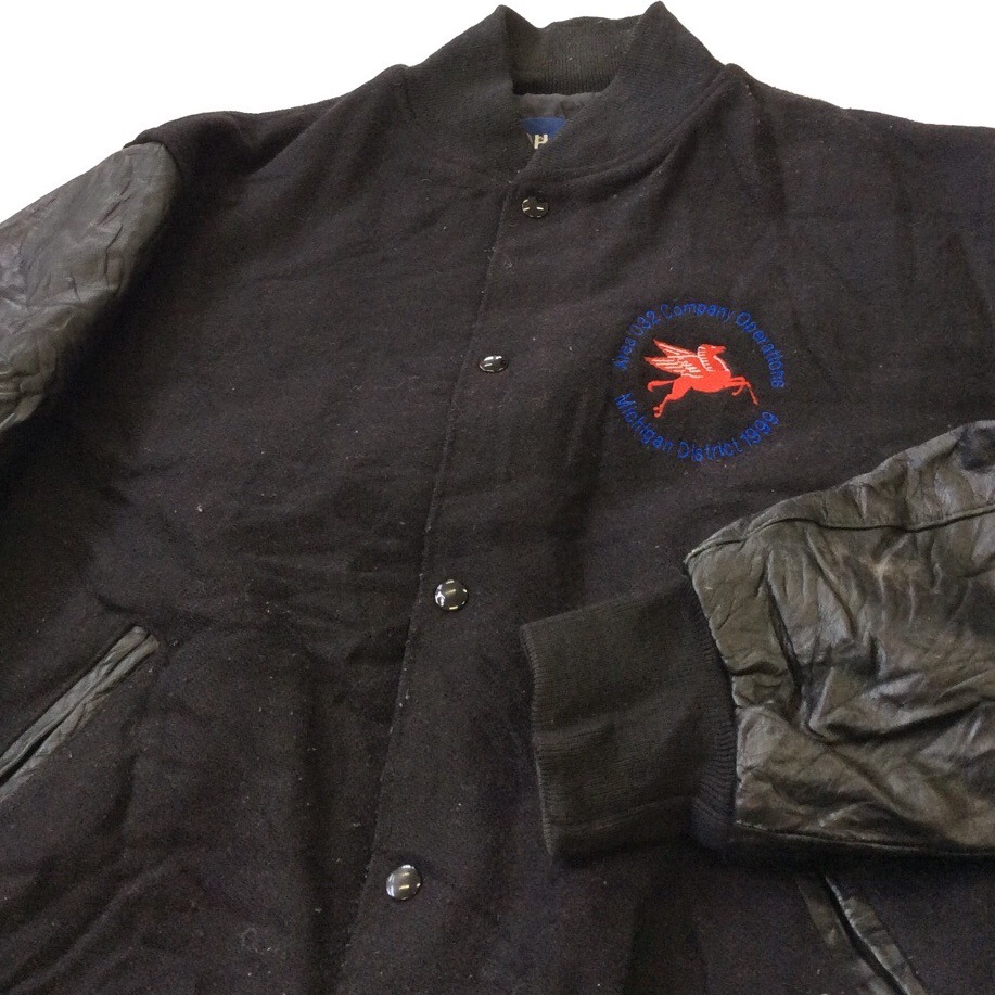 HOLLOWAY �ۥ������� ��������� ���������ॸ���ѡ� ����ɥ��㥱�å� ����̵�� XL/�����֥�å� ����ꥫ͢�� MADE IN USA ���ᥫ�� �ڥ����� �ɽ� ñ�� ���åȥ��� �礭�������� LL O �ӥå������� �����С������� ���岷 ����