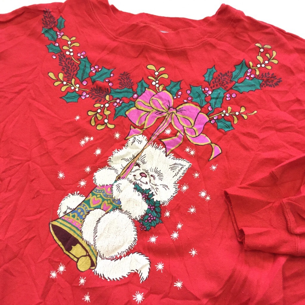 ꥫľ͢ ꥹޥ ǥ Ĺµǭå XL/ ǭ cat ҥ饮 ٥ ܥ ץ쥼 X'mas USA ̵ ᥫ 礭 ӥå