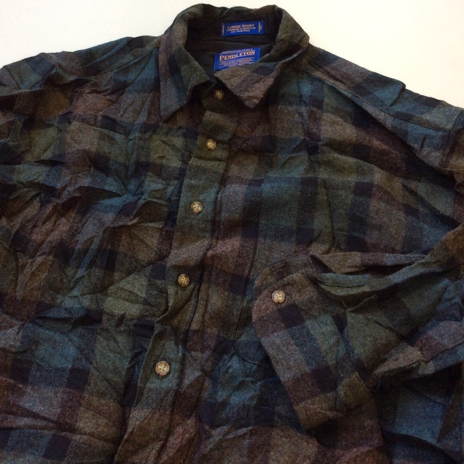 PENDLETON ڥɥȥ Ĺµ륷 å ̵ XL/ ꥫ͢ USA ᥫ ֥ ͥ륷  󥦡 岷  ȥɥ  礭 LL O ӥå С ѥĥ