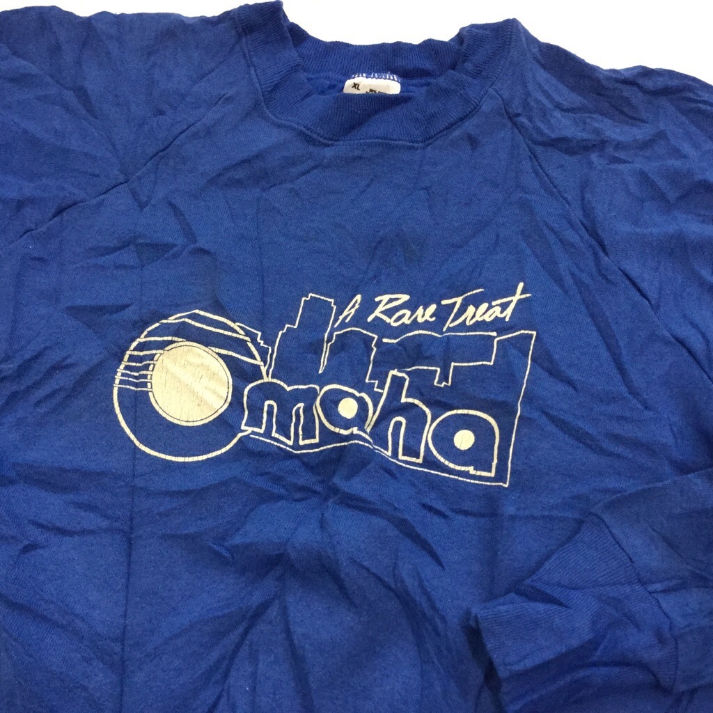 ꥫ Ĺµå ȥ졼ʡ FRUIT OF THE LOOM MADE IN USA  ̵ XL/ Omaha ͢ ᥫ 饰 岷  å 礭 ӥå С